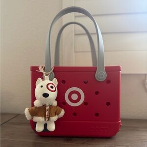 Target Cozy Bullseye Bag Charm